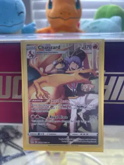 Pokemon TCG Charizard TG03/TG30 SWSH11: Lost Origin Trainer Gallery Holo - Image 1