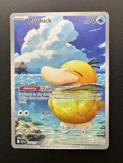 Pokemon Psyduck 226/217 Illustration Rare IR Ascended Heroes - Image 1
