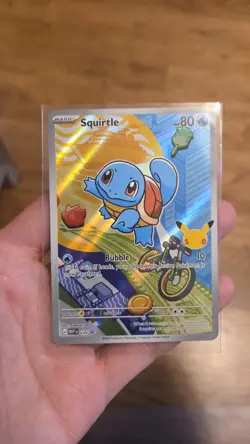 Squirtle First Partner Illustration Promo Full Art Holo MEP 039 Pokemon - Image 3