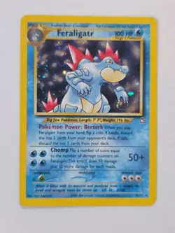 Feraligatr 4/111 Neo Genesis Holo Rare 100 HP Stage 2 Pokemon TCG Unlimited - Image 1