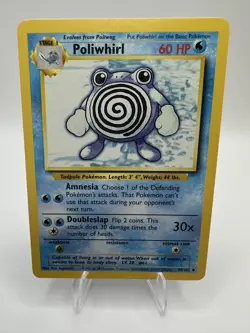 Poliwhirl 38/102 - Base Set - Vintage 1999 - Pokemon TCG - Image 1