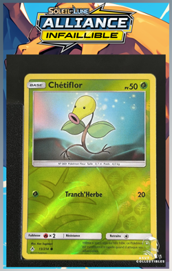 Carte Pokemon Chetiflor 13/214 Reverse SL10 Alliance Infaillible FR - Image 1