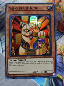 Yugioh Neko Mane King Super Rare OP20-EN004 Near Mint - Image 1