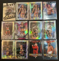 Topps WWE Chrome 2026. 56 Card Bundle, Base, Insert, X-Fractor, Sonar , Pulsar - Image 1
