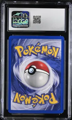 CGC 8 Rocket's Moltres Holo 2000 Pokemon Gym Heroes 12/132 - Image 2