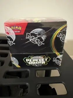 Pokemon TCG Mega Evolution Perfect Order 36ct Factory Sealed Booster Box In Hand - Image 1