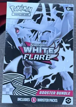 Pokemon TCG Scarlet & Violet White Flare Booster Bundle New FACTORY SEALED - Image 1