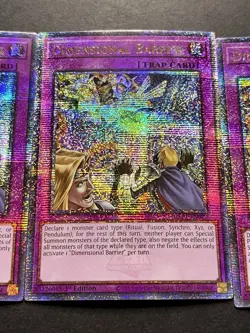 3x Dimensional Barrier | RA01-EN072 | Quarter Century Secret Rare | NM | YuGiOh! - Image 5