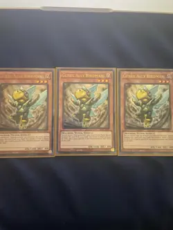 Yugioh! 3x Genex Ally Birdman BLTR-EN057 Ultra Rare 1st Ed NM - Image 1