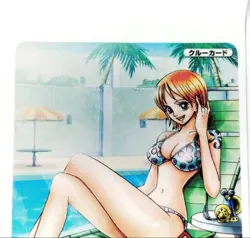 One Piece One Py Berry Match IC Nami Bikini Card Swimsuit Holo C013 - Image 2