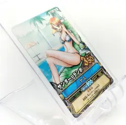 One Piece One Py Berry Match IC Nami Bikini Card Swimsuit Holo C013 - Image 5