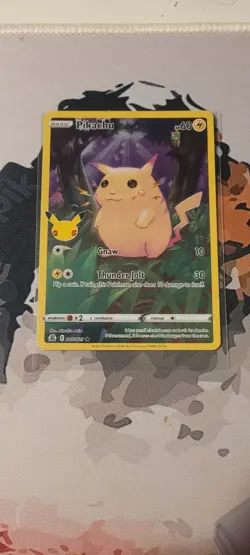 Pokemon Pikachu TCG Holo Card Celebrations 005/025 Rare - Image 3
