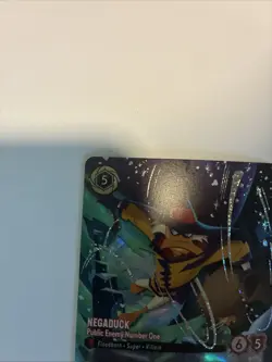 Disney Lorcana Negaduck Public Enemy Number One Enchanted Pack Fresh - Image 2