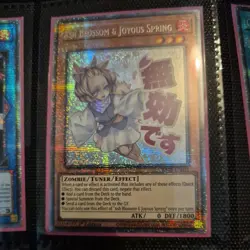 RA05-EN091 Ash Blossom & Joyous Spring Variant Art Starlight Rare 1st Ed YuGiOh - Image 2