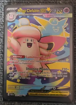 Pokemon TCG Perfect Order Mega Clefable Ex Full Art 103/088 Pack Fresh - Image 1