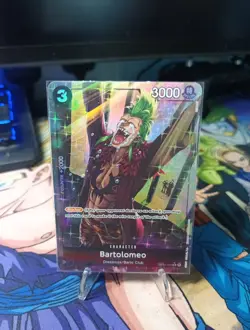 Bartolomeo OP04-089 Alt Art PRB-01 The Best - One Piece Card Game - Image 1