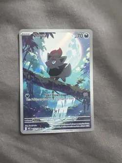 Pokemon TCG - White Flare: Zorua 142/086 Full Art Illustration Rare Holo (ENG) - Image 1