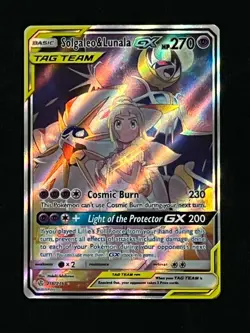 Solgaleo & Lunala GX Full Art 216/236 NEAR MINT CONDITION - Image 1