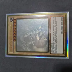 Yugioh Blue-Eyes White Dragon GLD5 EN001 Ghost Rare - Image 2