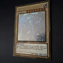 Blue-Eyes White Dragon - Gold Ghost Rare GLD5-EN001 YuGiOh Card LP - Image 4