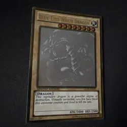 Blue-Eyes White Dragon - Gold Ghost Rare GLD5-EN001 YuGiOh Card LP - Image 5