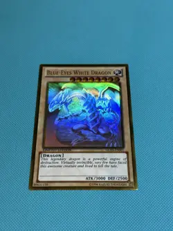 Blue-Eyes White Dragon - Gold Ghost Rare GLD5-EN001 YuGiOh Card LP - Image 1