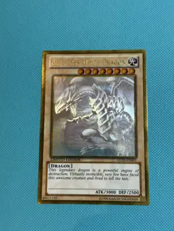 Blue-Eyes White Dragon - Gold Ghost Rare GLD5-EN001 YuGiOh Card LP - Image 2