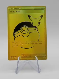 Pokemon Card Poke Ball SWSH146 Gold Celebrations 25th Anniversary - Image 1