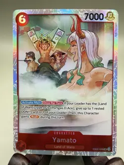 One Piece Card Game Yamato EB02-006 SR Holo English Memorial Collection - Image 1