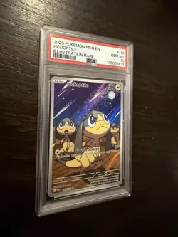 Helioptile PSA 10 Gem Mint 143/132 Illustration Rare IR Pokemon Card - Image 1