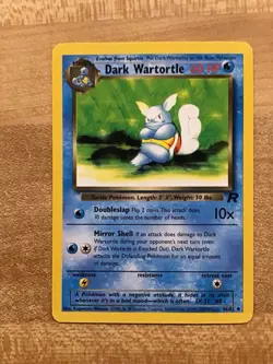 Dark Wartortle 46/82 1st Edition Team Rocket Non-Holo Pokemon Card - Image 1