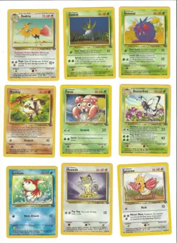 Pokemon Jungle 1995 Lot 14 (9x Cards) {Check Photos For Condition} - Image 1