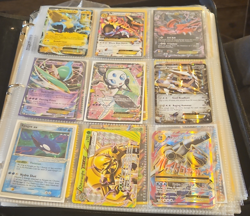 Pokemon TCG Mixed Card Lot Binder Pikachu Charizard Mewtwo Blastoise Holo - Image 1