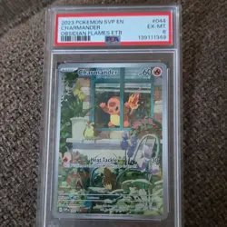 Pokemon Charmander 044 Sv: Scarlet & Violet Promo Cards Holo Promo PSA 6 - Image 1
