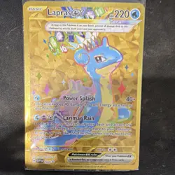 SEALED Lapras ex 164 Sv: Scarlet & Violet Promo Cards Promo Holo English 220 HP - Image 1