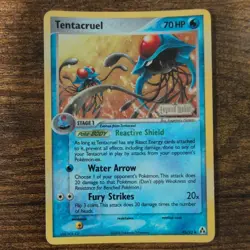 Tentacruel 45/92 Stamped Holo Uncommon Ex Legend Maker Pokemon Card - Image 1