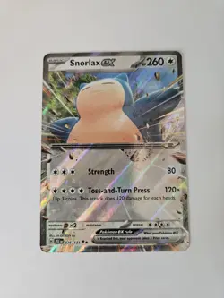 Snorlax ex - 076/131 - Double Rare - Prismatic Evolutions - Pokemon Card - Image 1