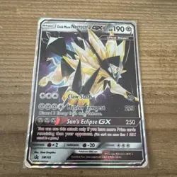 Dusk Mane Necrozma GX SM102 Holo Card Near Mint Condition - Image 1
