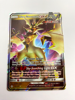 Pokemon Card - Ultra Necrozma GX 95/131 Sun & Moon Forbidden Light EX* Rare Holo - Image 1