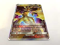 Pokemon Card - Ultra Necrozma GX 95/131 Sun & Moon Forbidden Light EX* Rare Holo - Image 2