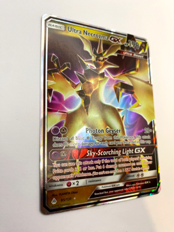 Pokemon Card - Ultra Necrozma GX 95/131 Sun & Moon Forbidden Light EX* Rare Holo - Image 4
