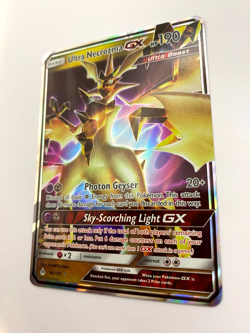 Pokemon Card - Ultra Necrozma GX 95/131 Sun & Moon Forbidden Light EX* Rare Holo - Image 5