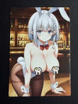 Goddess Story - Beta [The Eminence in Shadow] Custom ACG Bunny Waifu Card - Image 1