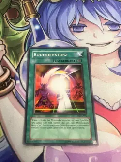 GROUND COLLAPSE GERMAN COMMON PSV-070 G070 NEAR MINT YUGIOH - Image 1