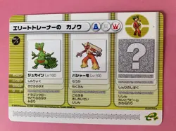 Pokemon Battle Card e+ Cooltrainer Mattego e-Reader 004/P Promo Trading Card JPN - Image 3