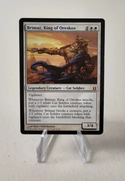 Brimaz, King of Oreskos [Born of the Gods] - LP - MTG Magic The Gathering Card - Image 1