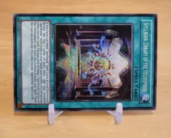 Spellbook Library of the Heliosphere ABYR-EN087 *LP* 1st Ed Secret Rare Card - Image 2