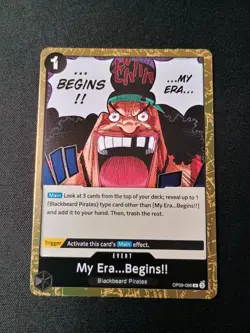 My Era...Begins!! OP09-096 Rare (Foil) - Emperors in the New World - Image 1