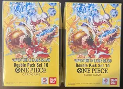 One Piece OP-15 Double Pack Set Adventure On Kami’s Island Lot Of 2 Sealed New - Image 1