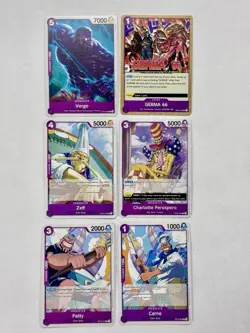 One Piece Tcg Ms All Sunday Lot Of 12 Purple Deck Lot - Image 2